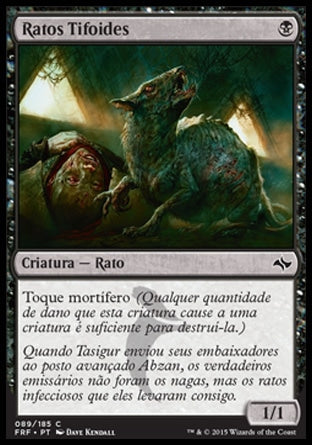 Ratos Tifoides / Typhoid Rats - Magic: The Gathering - MoxLand