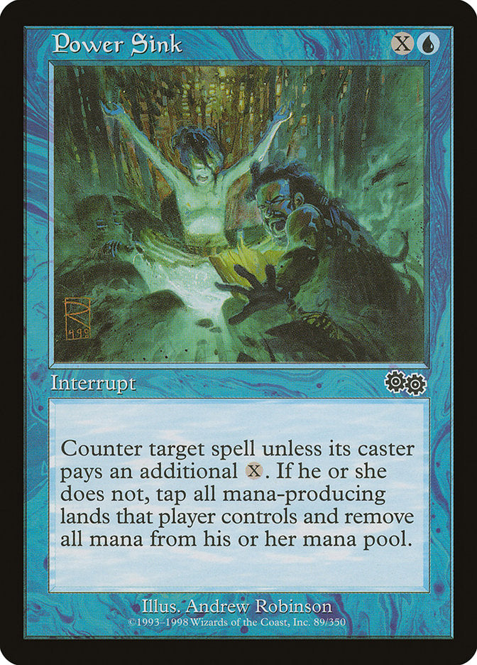 Sorvedouro de Mana / Power Sink - Magic: The Gathering - MoxLand