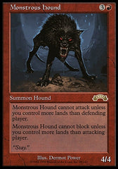 Sabujo Monstruoso / Monstrous Hound - Magic: The Gathering - MoxLand