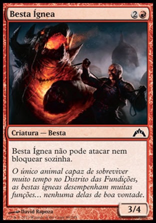 Besta Ígnea / Ember Beast - Magic: The Gathering - MoxLand