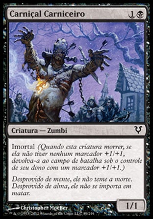 Carniçal Carniceiro / Butcher Ghoul - Magic: The Gathering - MoxLand