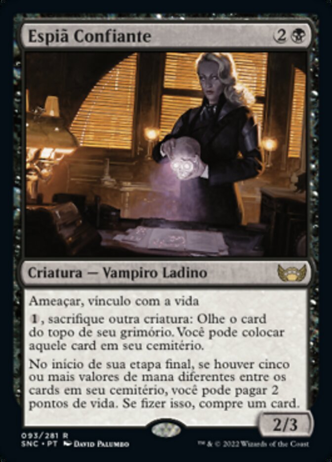 Espiã Confiante / Sanguine Spy - Magic: The Gathering - MoxLand