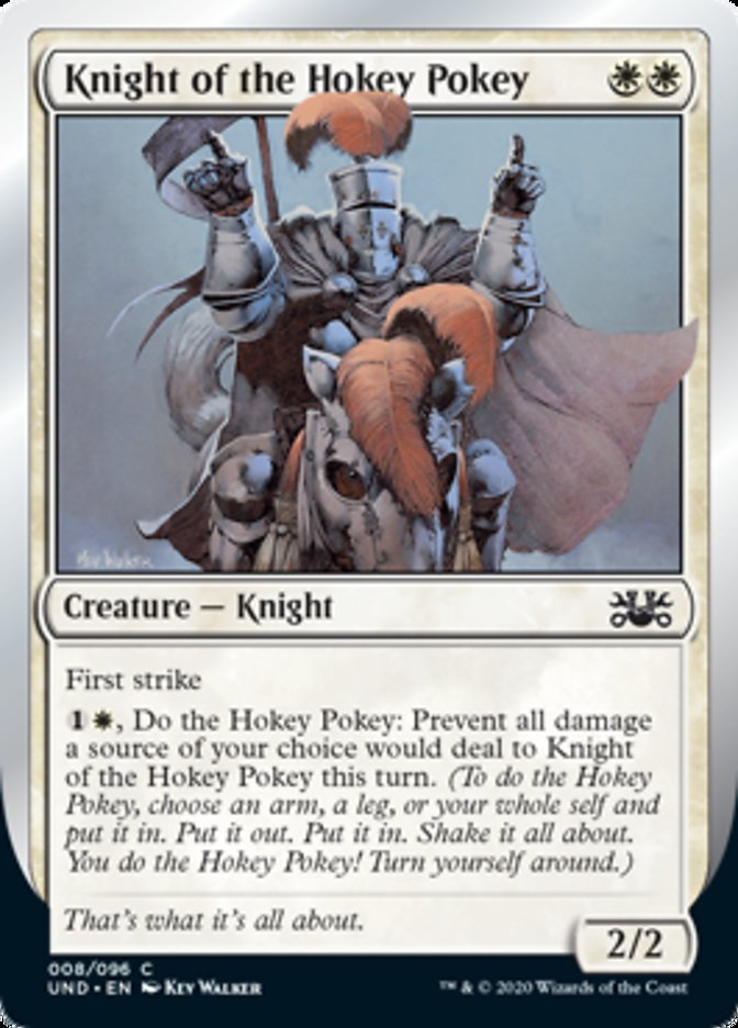 Knight of the Hokey Pokey / Knight of the Hokey Pokey - Magic: The Gathering - MoxLand