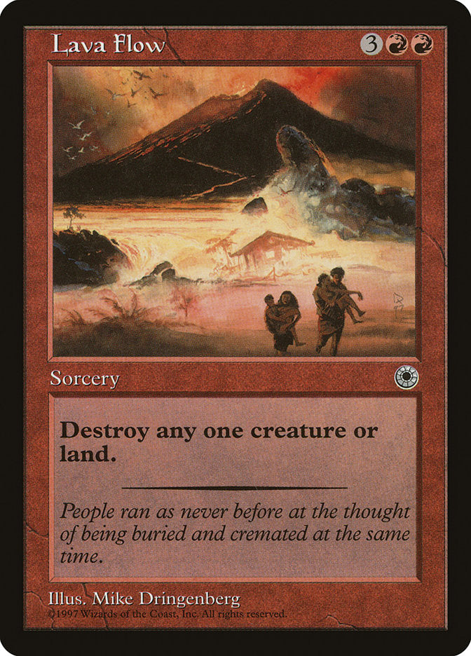 Lava Flow / Lava Flow - Magic: The Gathering - MoxLand