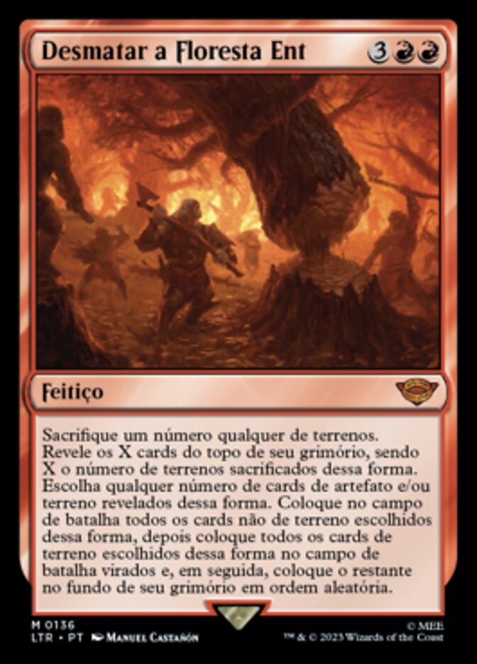 Desmatar a Floresta Ent / Hew the Entwood - Magic: The Gathering - MoxLand