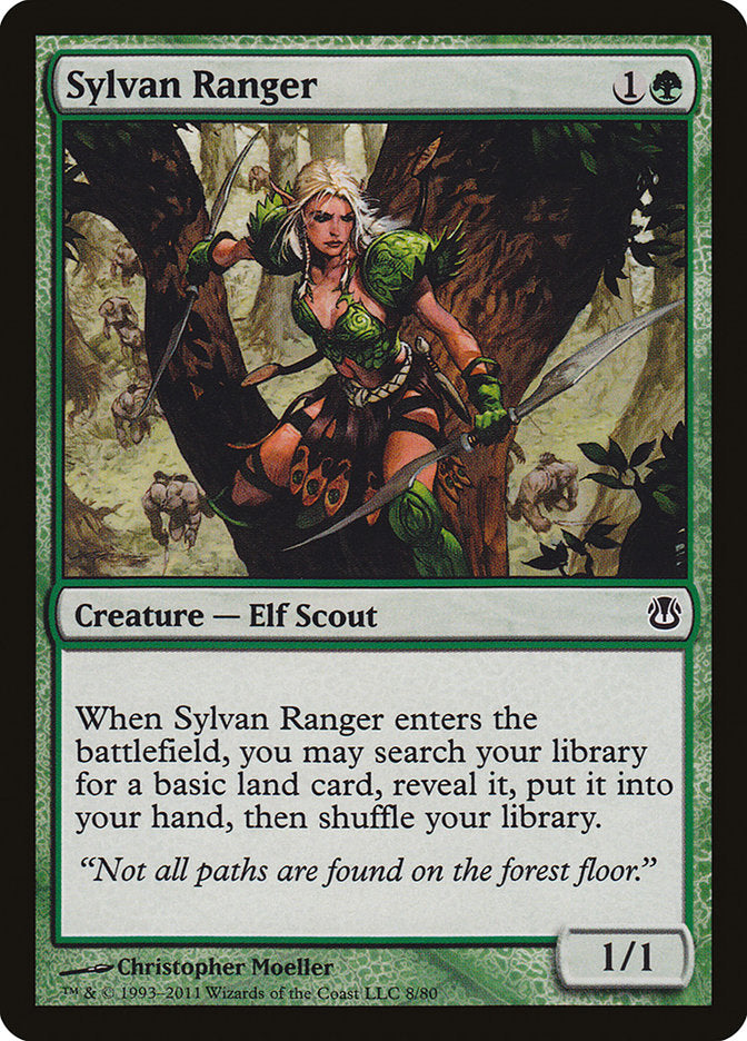 Patrulheiro Silvestre / Sylvan Ranger - Magic: The Gathering - MoxLand