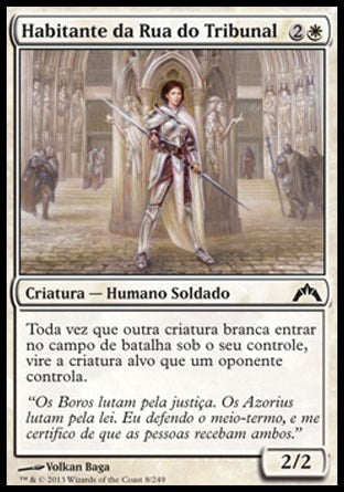 Habitante da Rua do Tribunal / Court Street Denizen - Magic: The Gathering - MoxLand