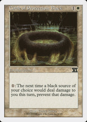 Círculo de Proteção: Preto / Circle of Protection: Black - Magic: The Gathering - MoxLand