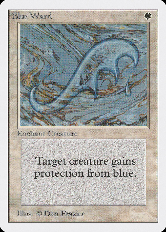 Defesa Azul / Blue Ward - Magic: The Gathering - MoxLand