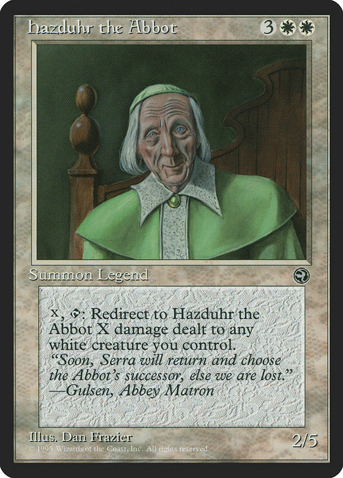 Hazduhr, o Abade / Hazduhr the Abbot - Magic: The Gathering - MoxLand