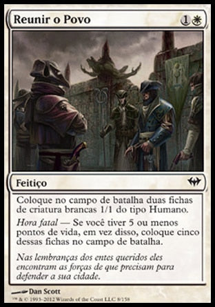 Reunir o Povo / Gather the Townsfolk - Magic: The Gathering - MoxLand