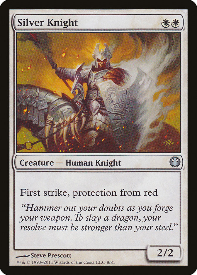 Cavaleiro Prateado / Silver Knight - Magic: The Gathering - MoxLand