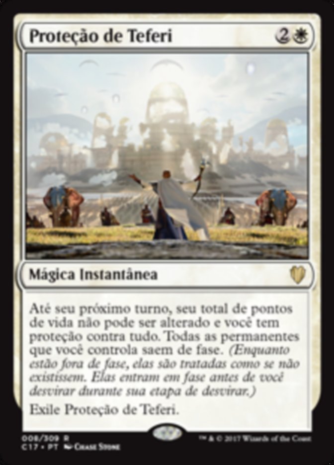 Proteção de Teferi / Teferi's Protection - Magic: The Gathering - MoxLand