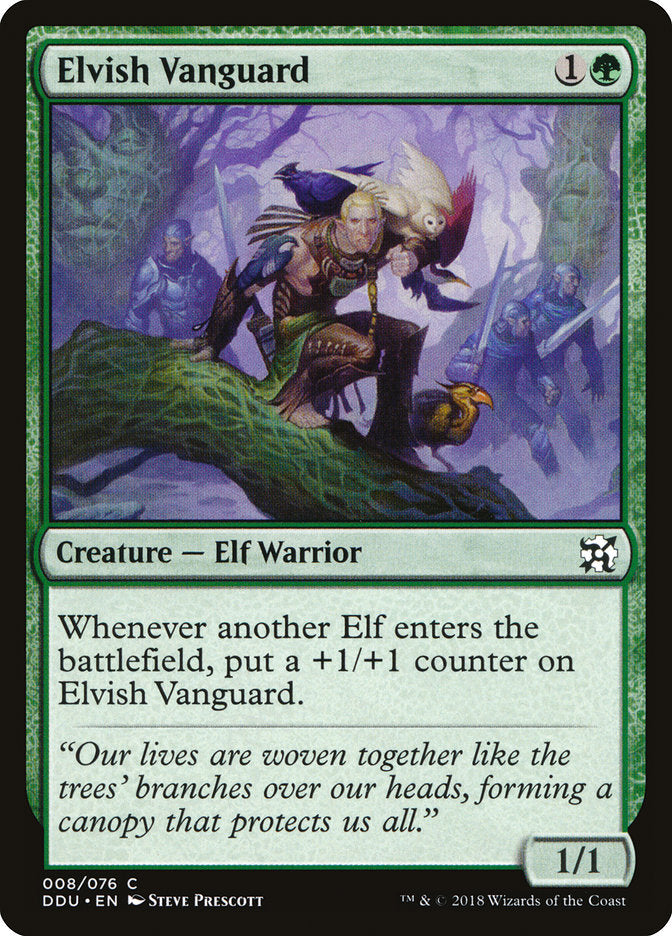 Vanguarda Élfica / Elvish Vanguard - Magic: The Gathering - MoxLand