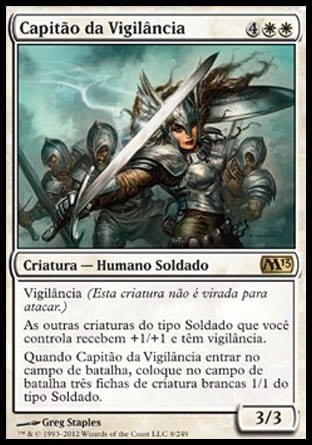 Capitão da Vigilância / Captain of the Watch - Magic: The Gathering - MoxLand