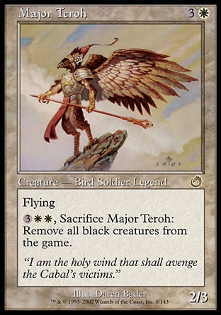 Major Teroh / Major Teroh - Magic: The Gathering - MoxLand