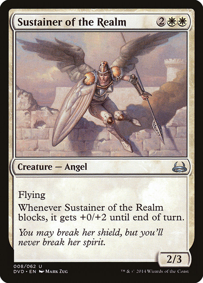 Provedor do Reino / Sustainer of the Realm - Magic: The Gathering - MoxLand