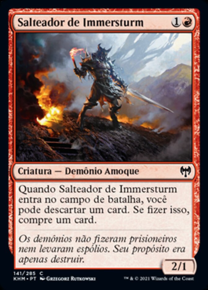 Salteador de Immersturm / Immersturm Raider - Magic: The Gathering - MoxLand