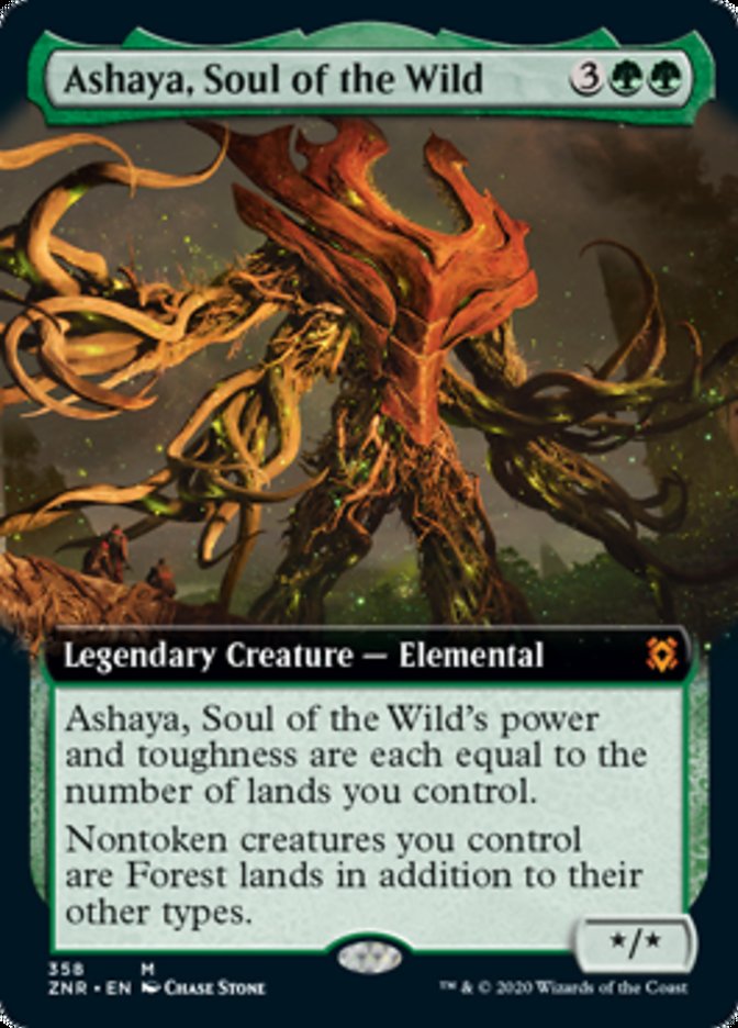 Ashaya, Alma da Natureza / Ashaya, Soul of the Wild - Magic: The Gathering - MoxLand