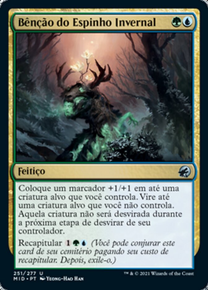Bênção do Espinho Invernal / Winterthorn Blessing - Magic: The Gathering - MoxLand