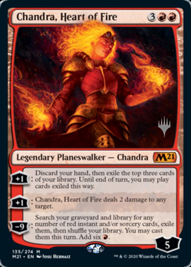 Chandra, Coração de Fogo / Chandra, Heart of Fire - Magic: The Gathering - MoxLand