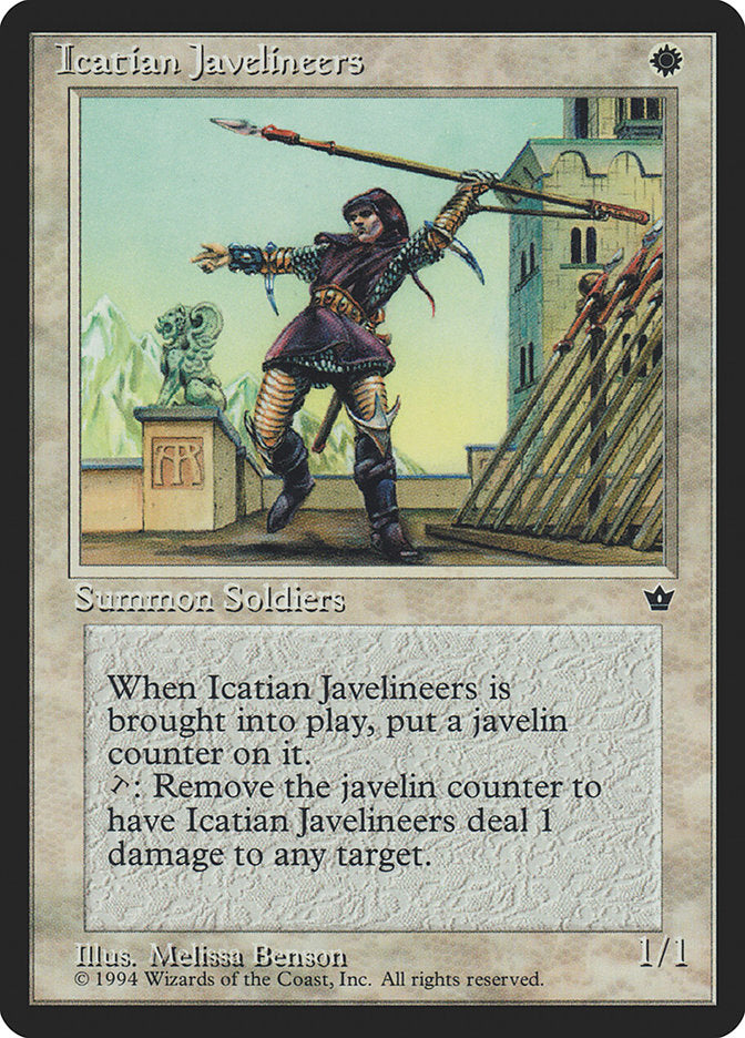 Zagaieiros Icatianos / Icatian Javelineers - Magic: The Gathering - MoxLand