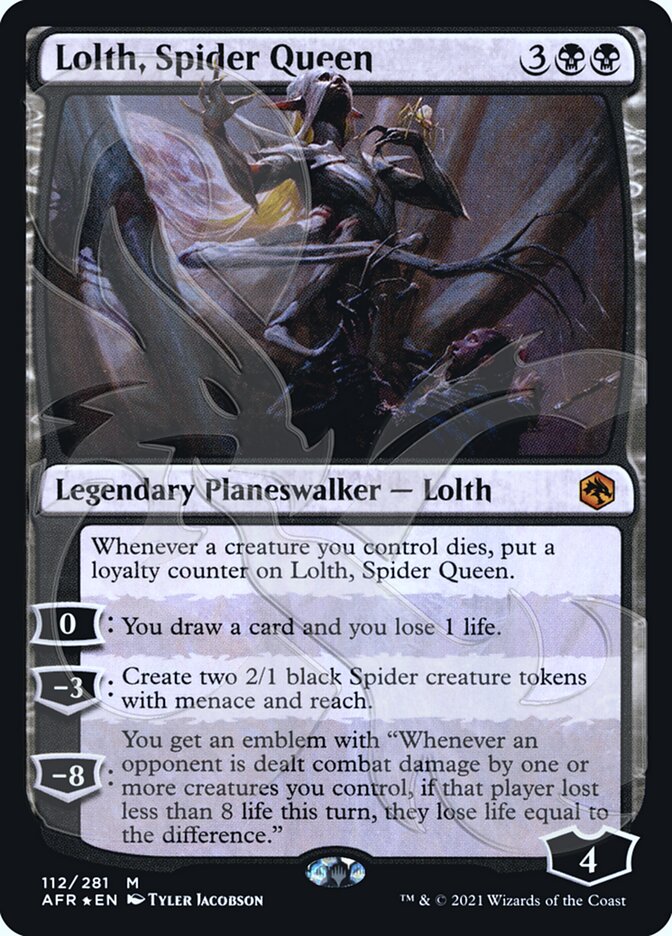 Lolth, Rainha Aranha / Lolth, Spider Queen - Magic: The Gathering - MoxLand