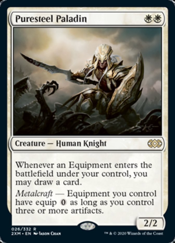 Paladino de Aço Puro / Puresteel Paladin - Magic: The Gathering - MoxLand