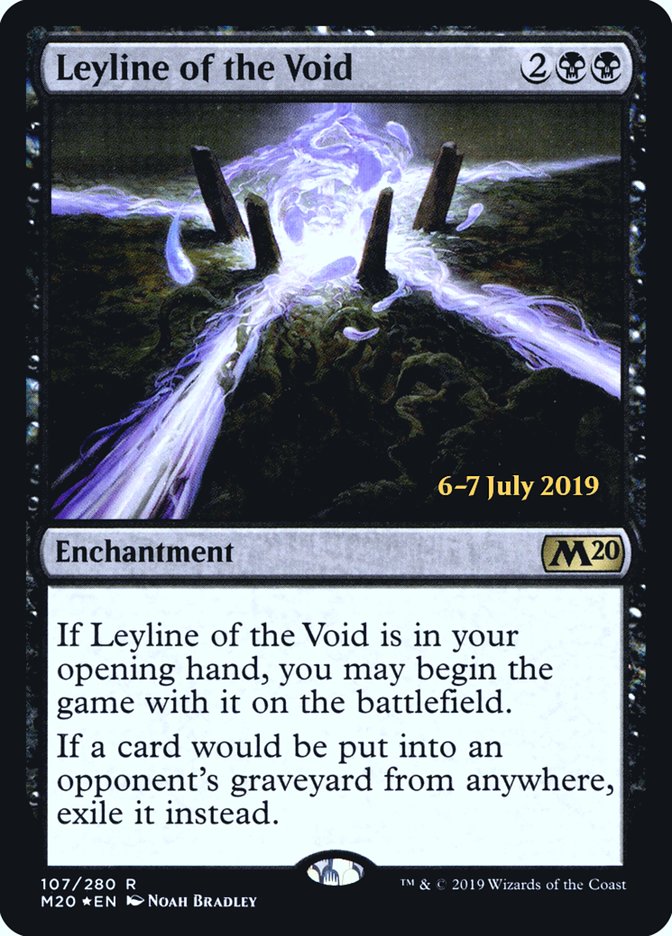 Linha de Força do Vácuo / Leyline of the Void - Magic: The Gathering - MoxLand