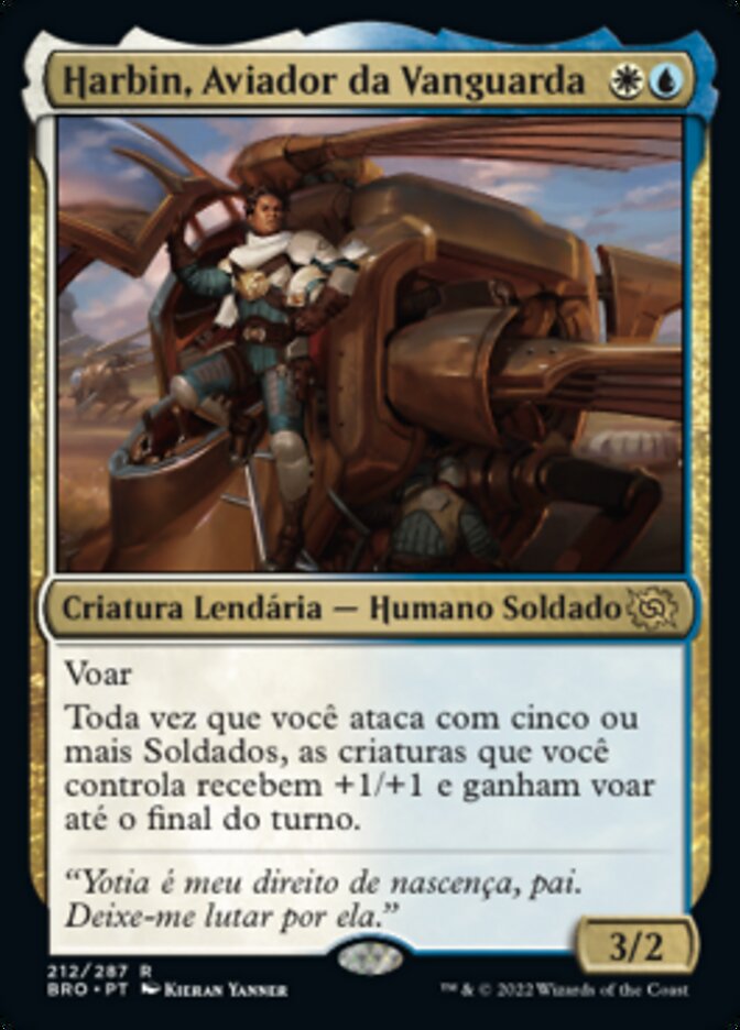 Harbin, Aviador da Vanguarda / Harbin, Vanguard Aviator - Magic: The Gathering - MoxLand