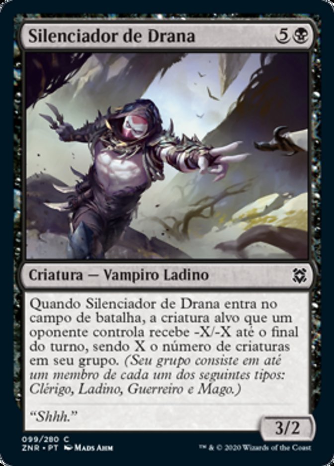Silenciador de Drana / Drana's Silencer - Magic: The Gathering - MoxLand