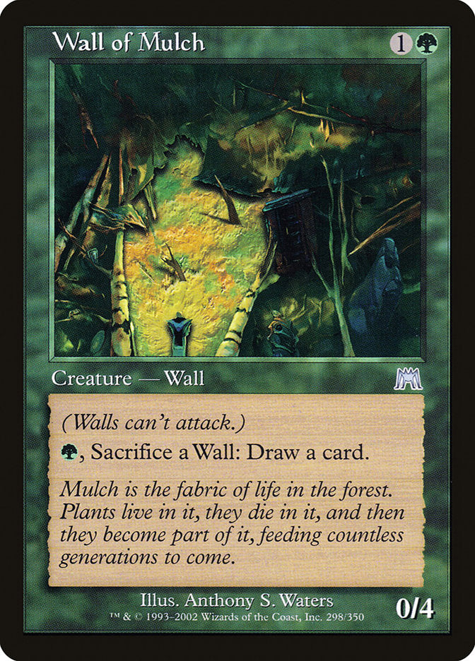 Barreira de Palha / Wall of Mulch - Magic: The Gathering - MoxLand