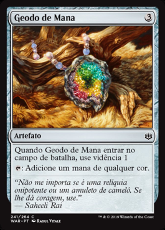 Geodo de Mana / Mana Geode - Magic: The Gathering - MoxLand