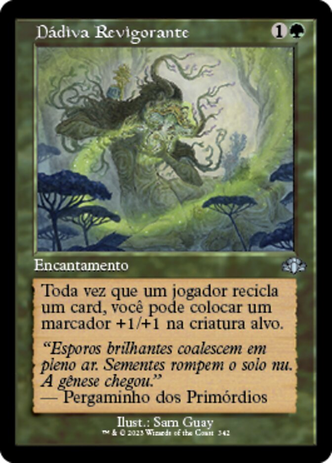 Dádiva Revigorante / Invigorating Boon - Magic: The Gathering - MoxLand