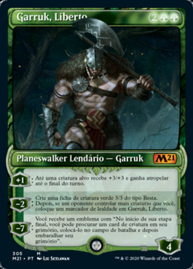 Garruk, Liberto / Garruk, Unleashed - Magic: The Gathering - MoxLand