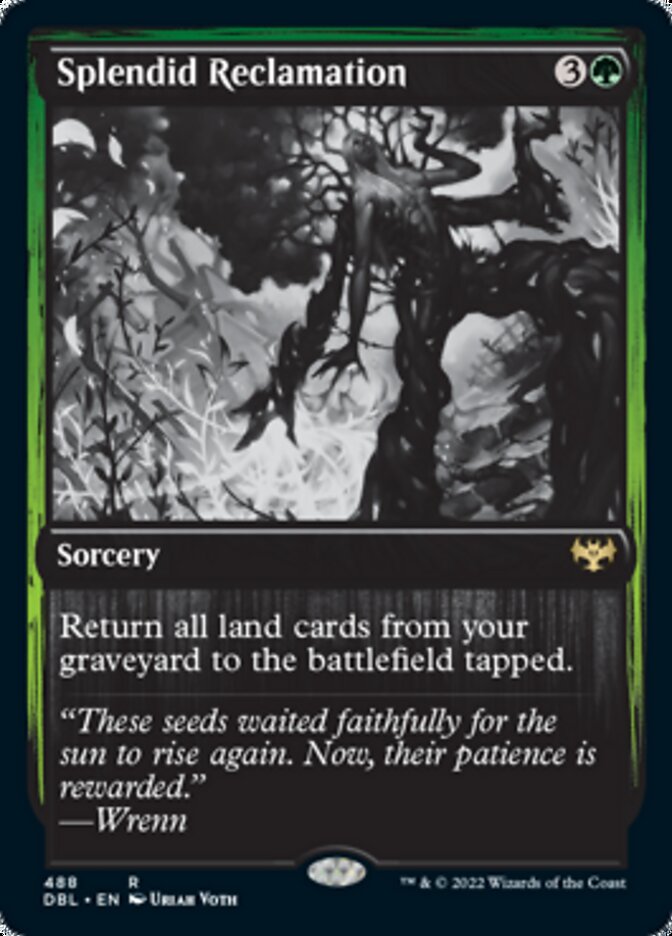 Reivindicação Esplêndida / Splendid Reclamation - Magic: The Gathering - MoxLand