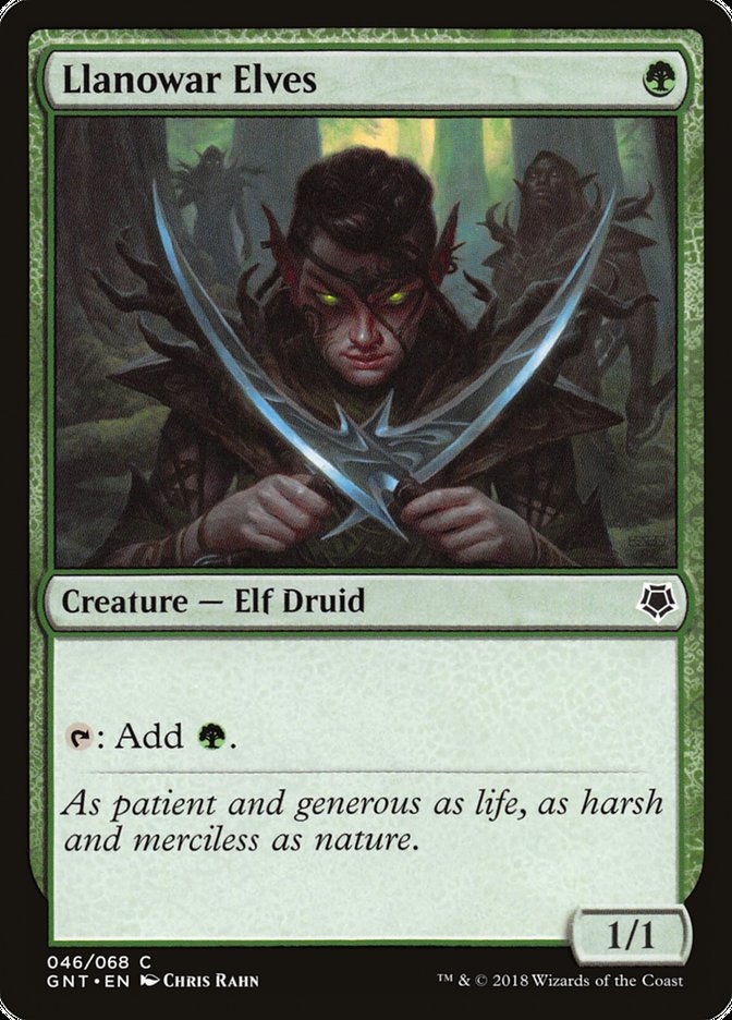 Elfos de Llanowar / Llanowar Elves - Magic: The Gathering - MoxLand