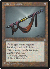 Bastão de Incentivo Moral / Baton of Morale - Magic: The Gathering - MoxLand