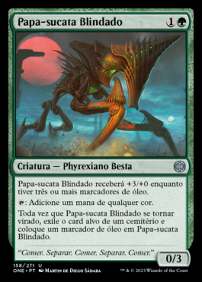 Papa-sucata Blindado / Armored Scrapgorger - Magic: The Gathering - MoxLand