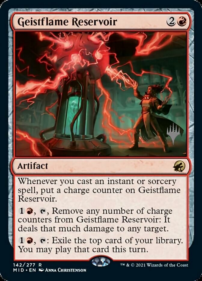 Reservatório de Flameogeist / Geistflame Reservoir - Magic: The Gathering - MoxLand