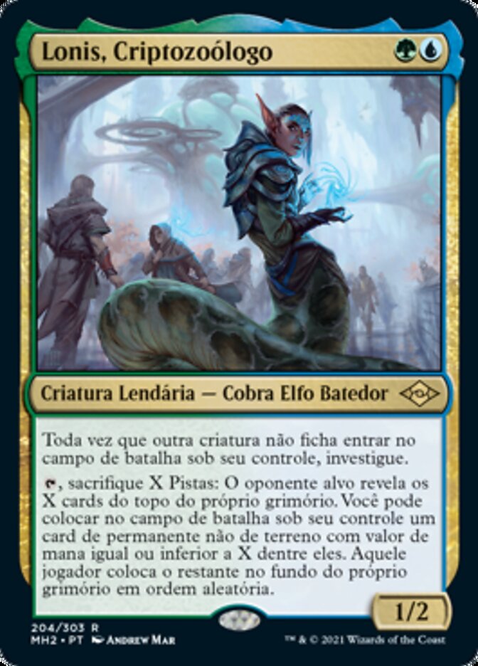 Lonis, Criptozoólogo / Lonis, Cryptozoologist - Magic: The Gathering - MoxLand