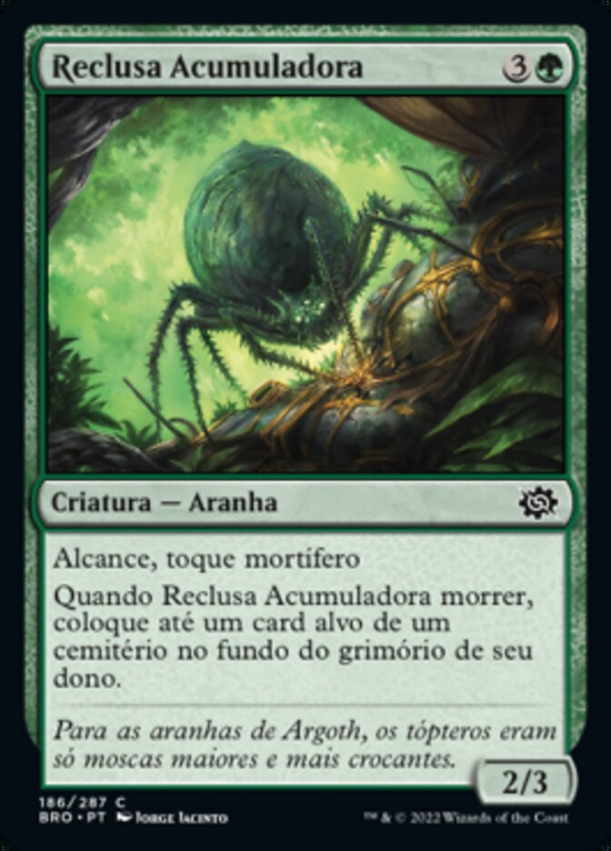 Reclusa Acumuladora / Hoarding Recluse - Magic: The Gathering - MoxLand