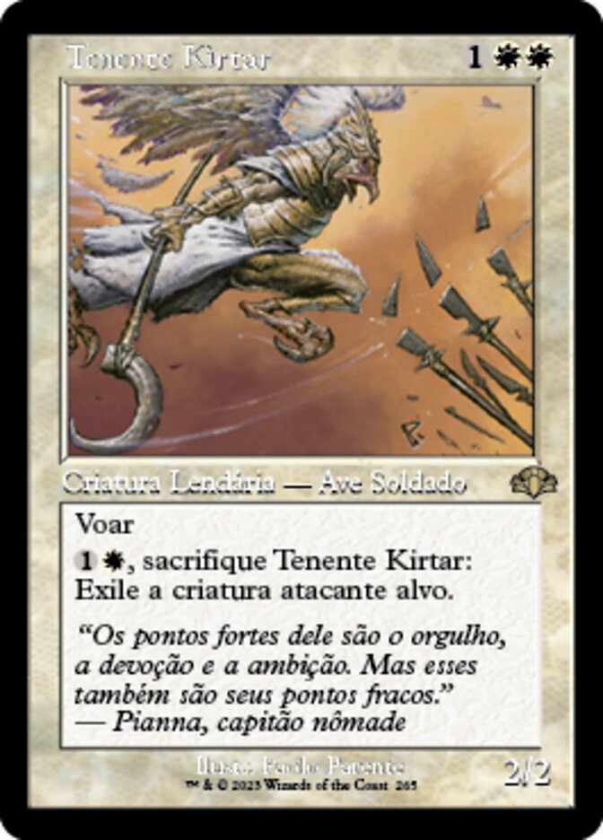 Tenente Kirtar / Lieutenant Kirtar - Magic: The Gathering - MoxLand