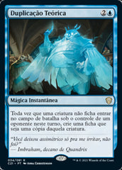 Duplicação Teórica / Theoretical Duplication - Magic: The Gathering - MoxLand