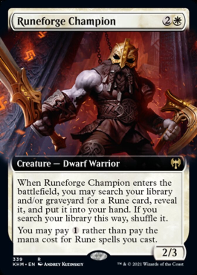 Campeão da Forja Rúnica / Runeforge Champion - Magic: The Gathering - MoxLand