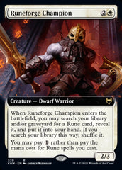 Campeão da Forja Rúnica / Runeforge Champion - Magic: The Gathering - MoxLand