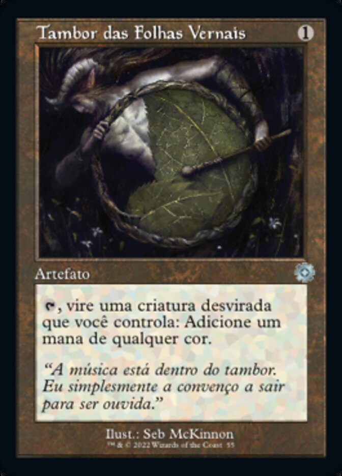 Tambor das Folhas Vernais / Springleaf Drum - Magic: The Gathering - MoxLand