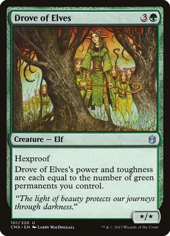 Bando de Elfos / Drove of Elves - Magic: The Gathering - MoxLand