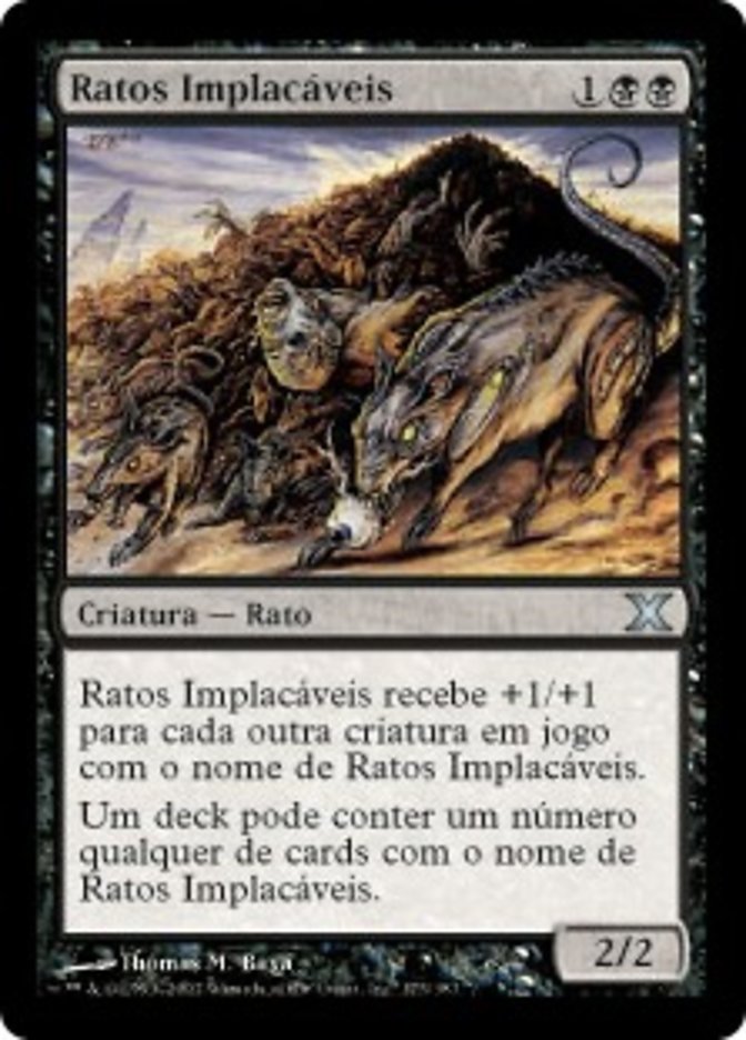 Ratos Implacáveis / Relentless Rats - Magic: The Gathering - MoxLand