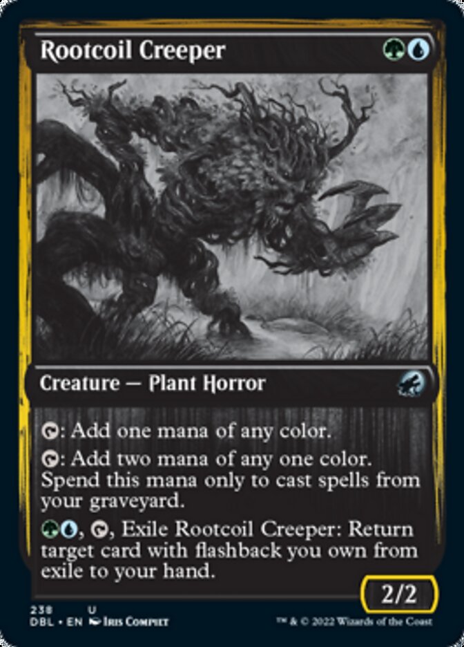 Trepadeira Raizespiral / Rootcoil Creeper - Magic: The Gathering - MoxLand